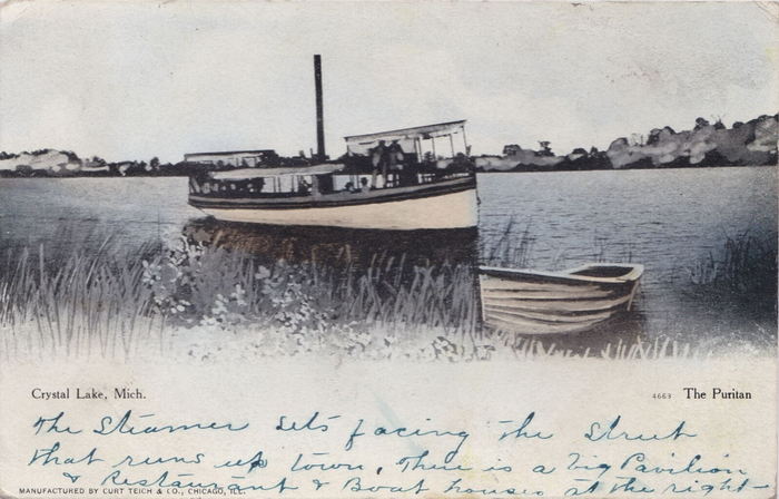 Crystal Palladium - Old Postcard Mentioing Pavillion (newer photo)
